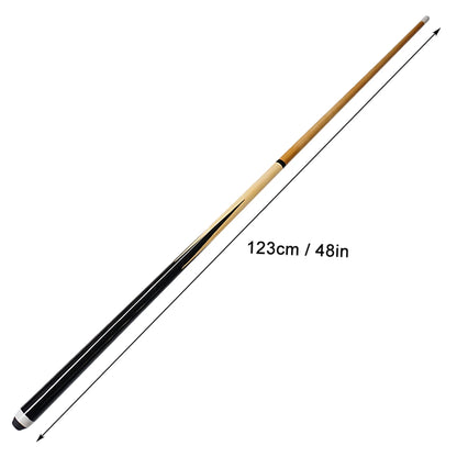 48In Junior Kid Billiard Shaft Wooden Pool Cue Stick Entertainment Snooker Billiard Tool