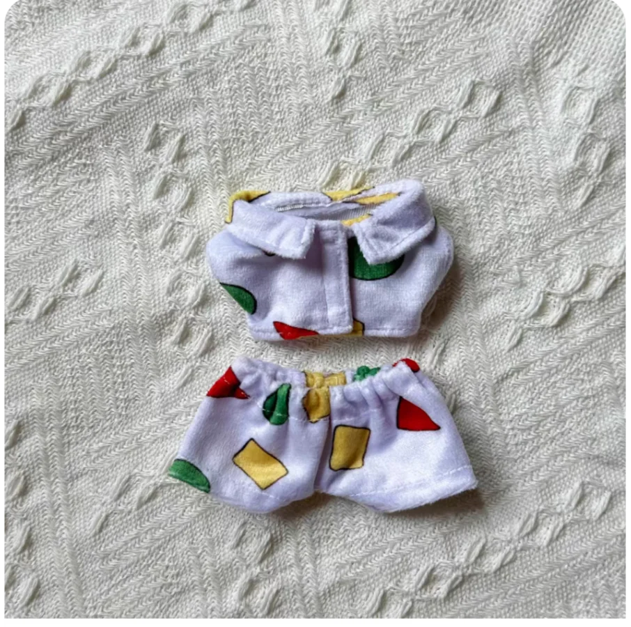Spot Handmade 17 Cm Cute Mini Doll Clothing Accessories Doll Cotton Doll Suitable for Dolls Not Included