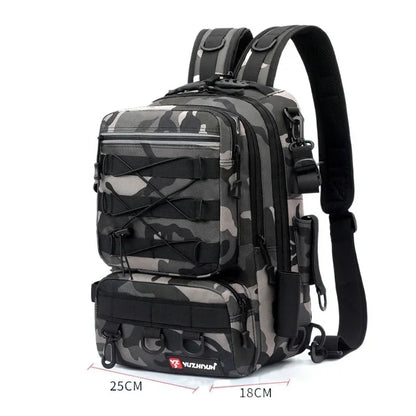 Nylon Waterproof Outdoor Rucksacks Tactical Sports Camping Hiking Trekking Fishing Hunting Bag Backpack