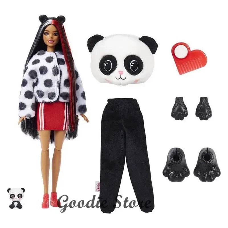 100% Original Fashion Mattel Barbie Cutie Reveal Dolls for Girls in Costume Top Brand Toys for Girls Birthday Christmas Gifts