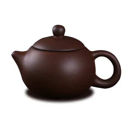 Yixing Tea Pot Purple Clay Xishi Filter Teapot Beauty Kettle Raw Ore Handmade Teaware Drinkware Tea Ceremony Supplies 140ml
