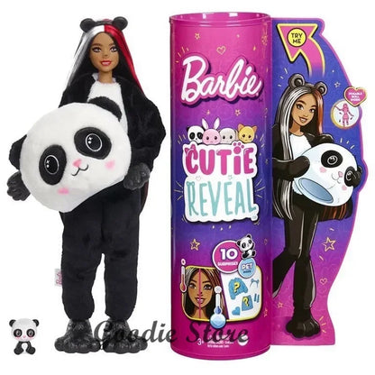 100% Original Fashion Mattel Barbie Cutie Reveal Dolls for Girls in Costume Top Brand Toys for Girls Birthday Christmas Gifts