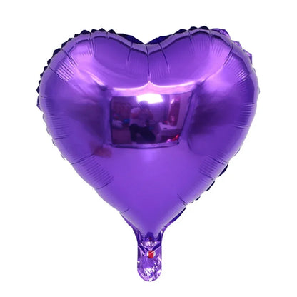 1pc 18inch Star Heart Inflatable Helium Balloon Birthday Party Decorations Kids Foil Balloons Wedding Christmas Supplies Gifts