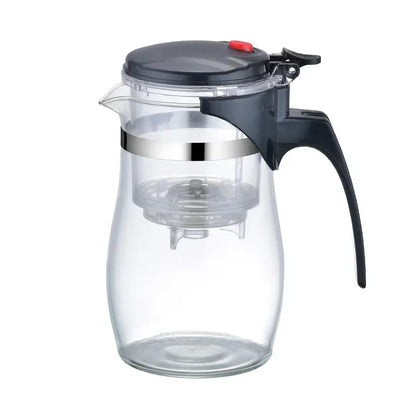 Heat Resistant Glass Teapot With Infuser Filter Chinese Kung Fu Puer Oolong Tea Teapot 500ml-900ml  Tea Pot Water Kettle