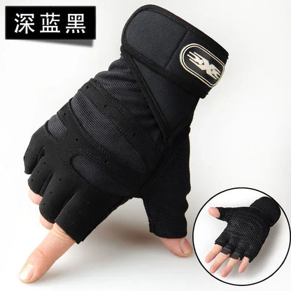 Gym Gloves Fitness Weight Lifting Gloves Body Building Training Sports Exercise Cycling Sport Workout Glove for Men Women M/L/Xl