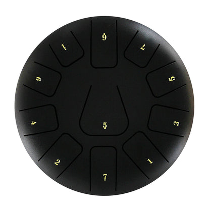 8 Inch Steel Tongue Drum 11 Notes Handpan Drum With Drum Mallet Finger Picks Percussion for Meditation Yoga(Wholesale Price)