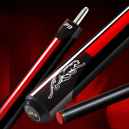 Classic Red P3 58"  Black Technologh Billiard Pool Cue Stick