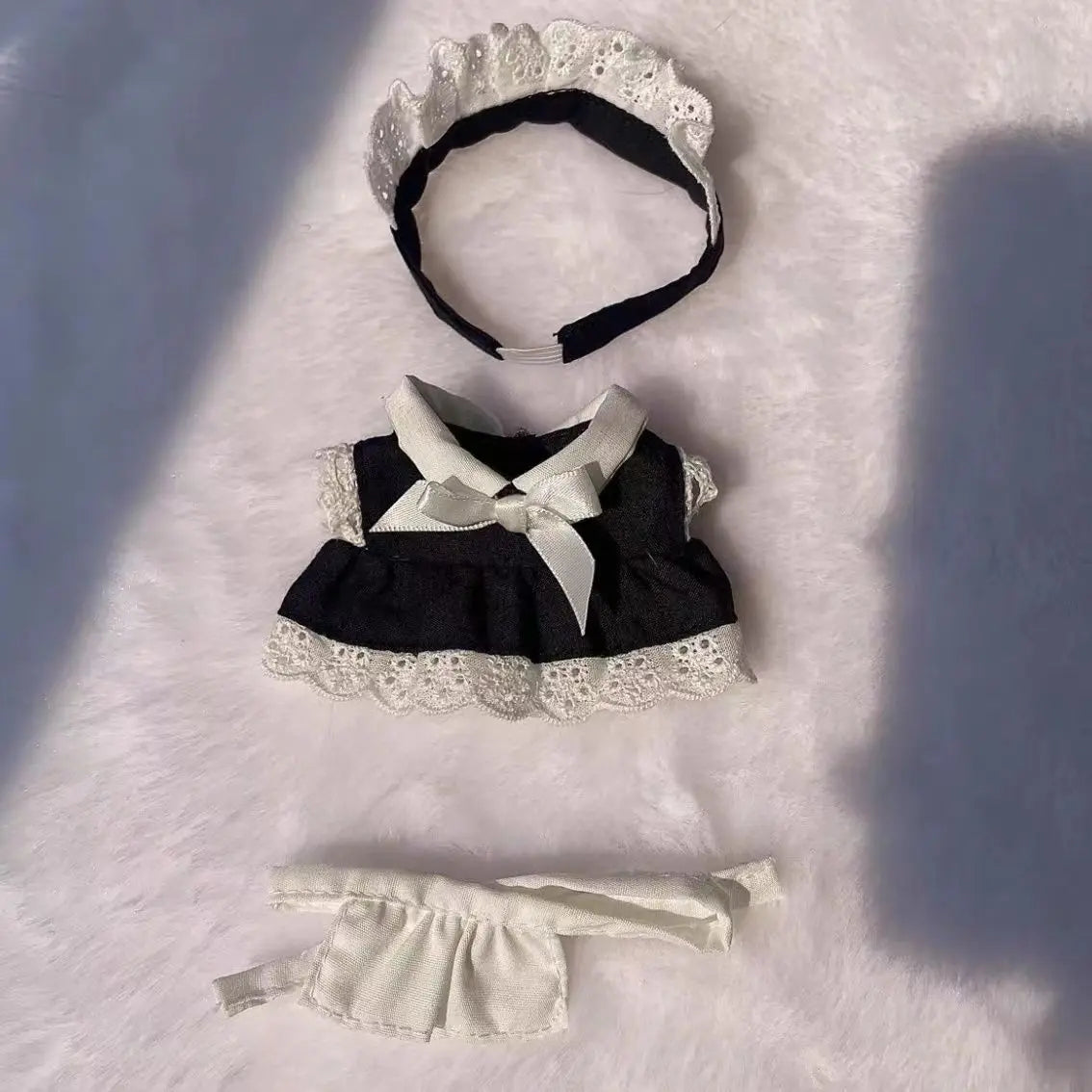 Spot Handmade 17 Cm Cute Mini Doll Clothing Accessories Doll Cotton Doll Suitable for Dolls Not Included