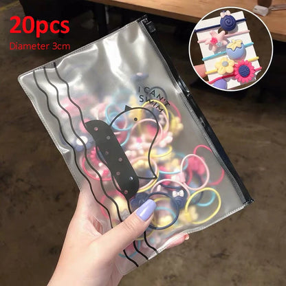 Diameter 35MM Hair Bands Ponytail Holder Hair Ties Headband Scrunchies Pack Scrunchie Hair Accessories for Women