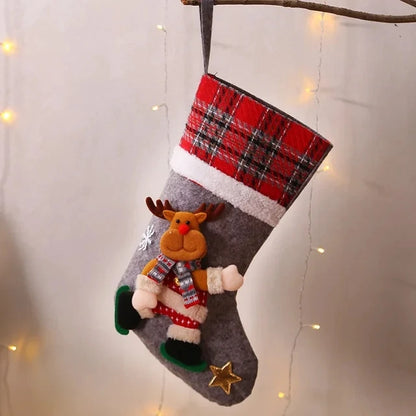 Personalized Christmas Stockings Custom Name Stocking Family Stockings Christmas Gift Christmas Red Stocking Christmas Ornament