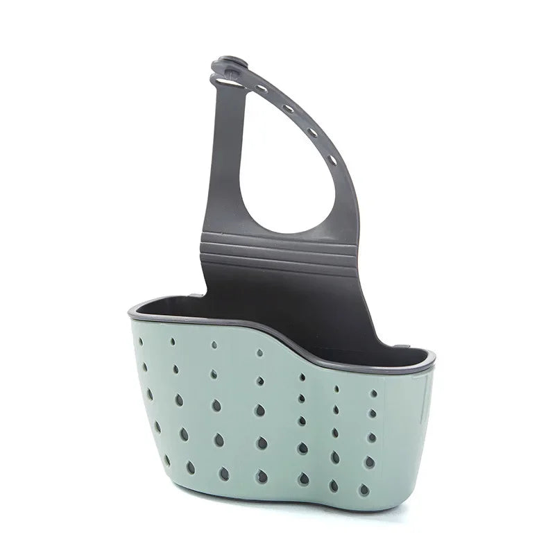 Sink Shelf Soap Sponge Drain Rack Bathroom Holder Kitchen Storage Suction Cup Kitchen Organizer Sink Kitchen Accessories Wash
