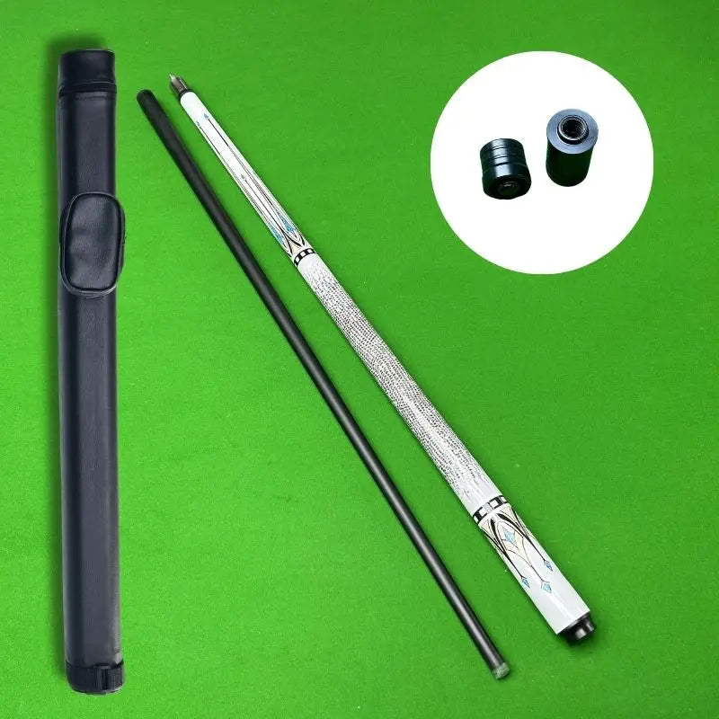 Black Technology Carbon Fiberglass Professional Pool Cue Stick Lizard Shaped Grip 12.5mmTip Billiards Accessories Exquisite Gift