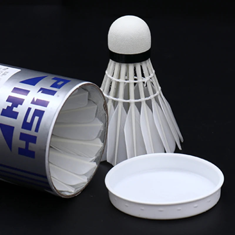 KUNLI 01 /Sliver 2 Duck Feather Shuttlecock for Competition Duck Feather Badminton Shuttlecock Sports Shuttlecocks Badminton