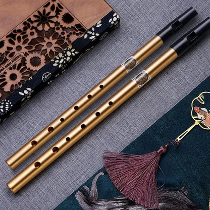 Authentic Irish Whistle Flute C/D Key Tin Penny Whistle With 6 Holes Perfect Traditional Irish Music Musical Instrument