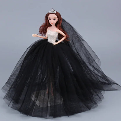 30cm Doll Wedding Party Dress Fashion Clothes Suit for Barbie Doll for Blythe Accessories Baby Toys Best Girl' Gift