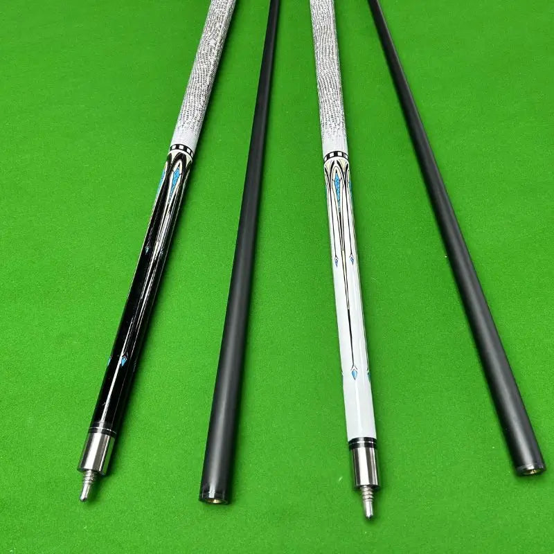 Black Technology Carbon Fiberglass Professional Pool Cue Stick Lizard Shaped Grip 12.5mmTip Billiards Accessories Exquisite Gift