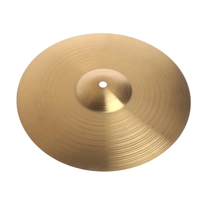 8/10/12Inch Brass Cymbals Percussion Drum Alloy Crash Cymbal Drum Instrument Cymbals for Drums Players Beginners