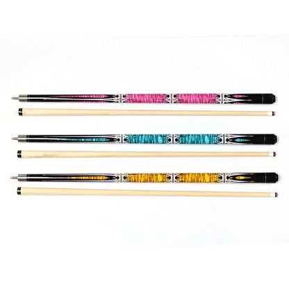 Newest Modern Design Colorful Maple Wood Nine-Ball Billiard Pool Cue Stick Factory Price