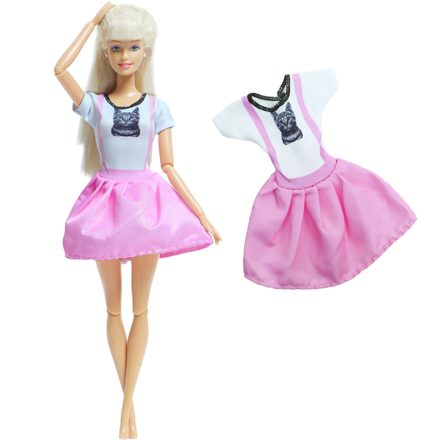 BJDBUS Doll Dress Newest Handmade Party High Quality Accessories Clothes for Barbie Doll Cloth Baby Girl Gift Toy Pants Skirt