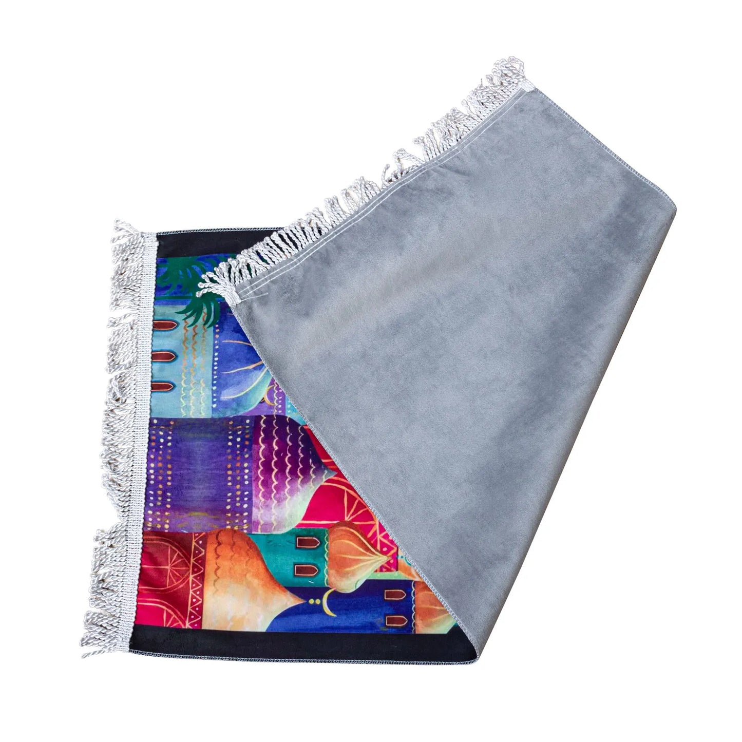 Muslim Kids Prayer Mat Islamic Soft Prayer Rug Islam Eid Gift Tapis De Priere