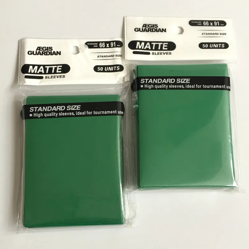 100PCS Matte TCG Card Sleeve  Mtg Yugioh Deck Protector Photocard Case Tarot : 66x91mm