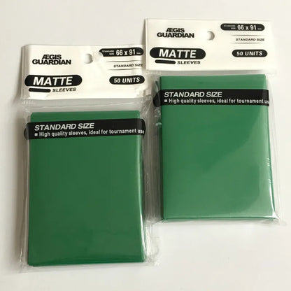 100PCS Matte TCG Card Sleeve  Mtg Yugioh Deck Protector Photocard Case Tarot : 66x91mm