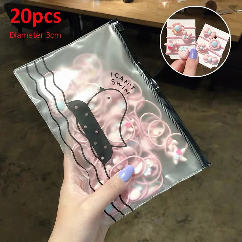 Diameter 35MM Hair Bands Ponytail Holder Hair Ties Headband Scrunchies Pack Scrunchie Hair Accessories for Women