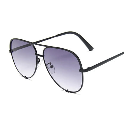 Classic Vintage Sunglasses Woman Luxury Brand Designer Sun Glasses Female Fashion Retro Black Gradient Aviation Oculos De Sol
