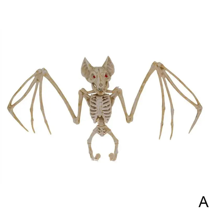 70CM Halloween Human Skeleton Haunted House Hanging Props Home Evil Party Decoration Horror Scary Movable Big Skull Decorations
