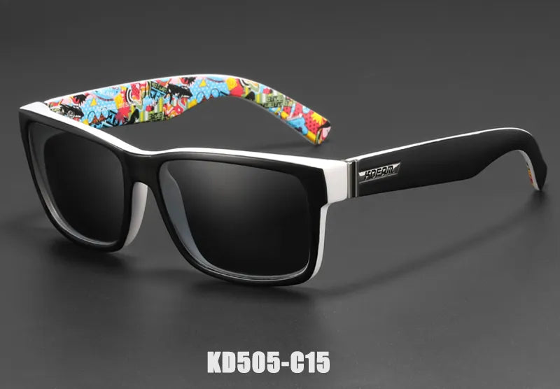 KDEAM Revamp of Sport Men Sunglasses Polarized Shockingly Colors Sun Glasses Outdoor Driving Photochromic Sunglass With Box