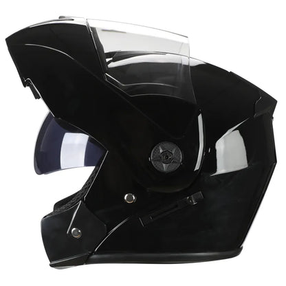 2 Gifts Unisex Racing Motorcycle Helmets Modular Dual Lens Motocross Helmet Full Face Safe Helmet Flip Up Cascos Para Moto Kask