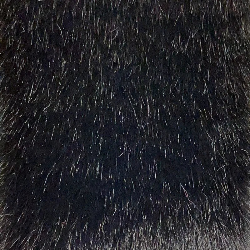 15mm Long Faux Fur 160cm Width Soft Fur Fabric High and Low Faux Mink Clothing Fabrics