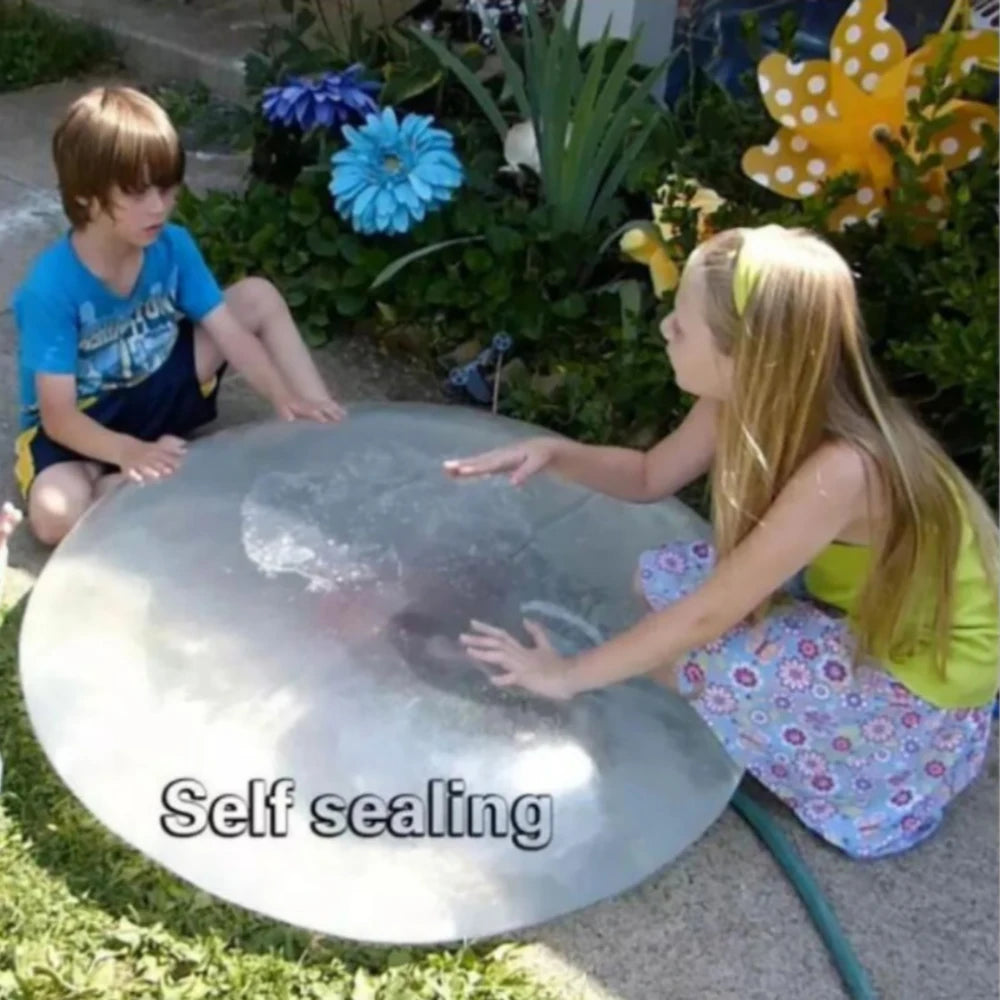 120cm Large Outdoor Soft Air Filled Water Bubble Balls, Balloons, Summer Children's Toys, Fun, Tear Resistant, Super Wuble Bubbl