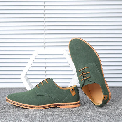New Men Dress Shoes Classic Leather Casual Business Men Shoes Italian Oxford Shoes for Men Black Flats Footwear Size 46