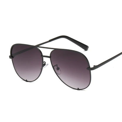 Classic Vintage Sunglasses Woman Luxury Brand Designer Sun Glasses Female Fashion Retro Black Gradient Aviation Oculos De Sol