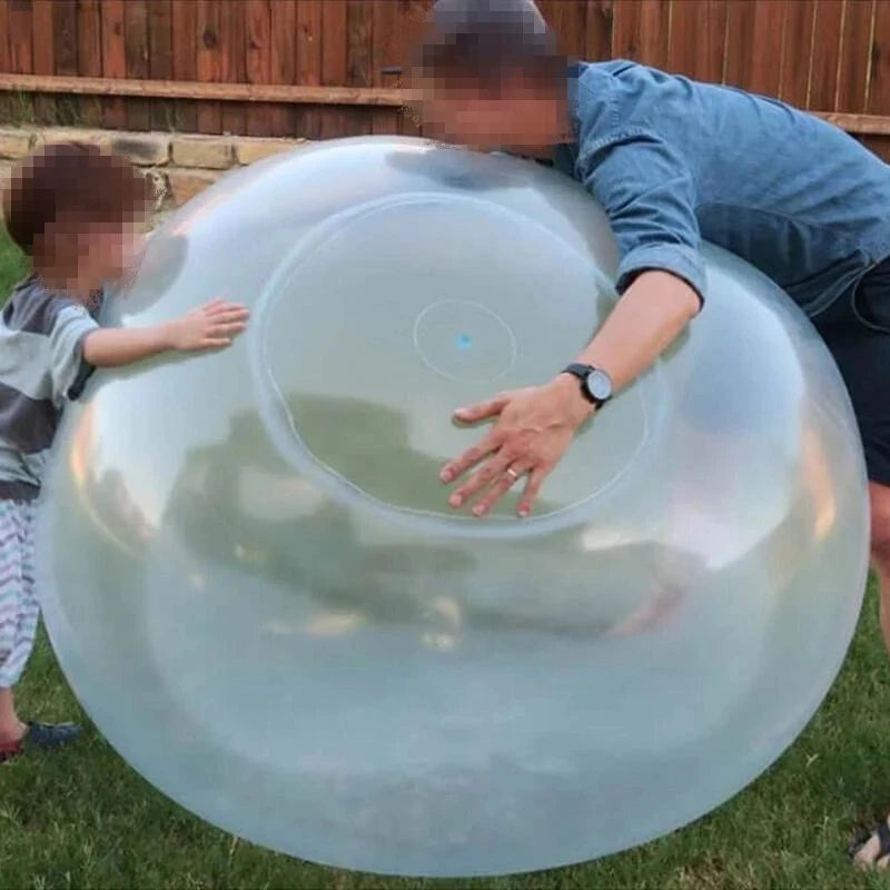 120cm Large Outdoor Soft Air Filled Water Bubble Balls, Balloons, Summer Children's Toys, Fun, Tear Resistant, Super Wuble Bubbl