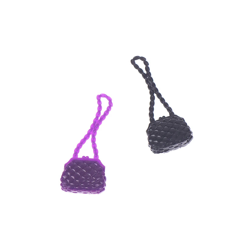 1PCS New Fashion Mini Handbag Shoulder Bag for Doll Decor Accessories Kids Toys