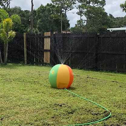 Funny Inflatable Spray Water Ball Kids Water Sprinkler Ball Summer Outdoor Swimming Pool Beach Play the Lawn Balls Playing Toys