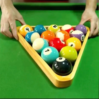 15 Balls Triangle Rack Billiards Snooker 5.25/5.72cm Racks