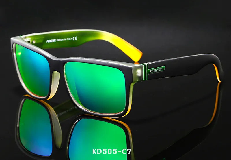 KDEAM Revamp of Sport Men Sunglasses Polarized Shockingly Colors Sun Glasses Outdoor Driving Photochromic Sunglass With Box
