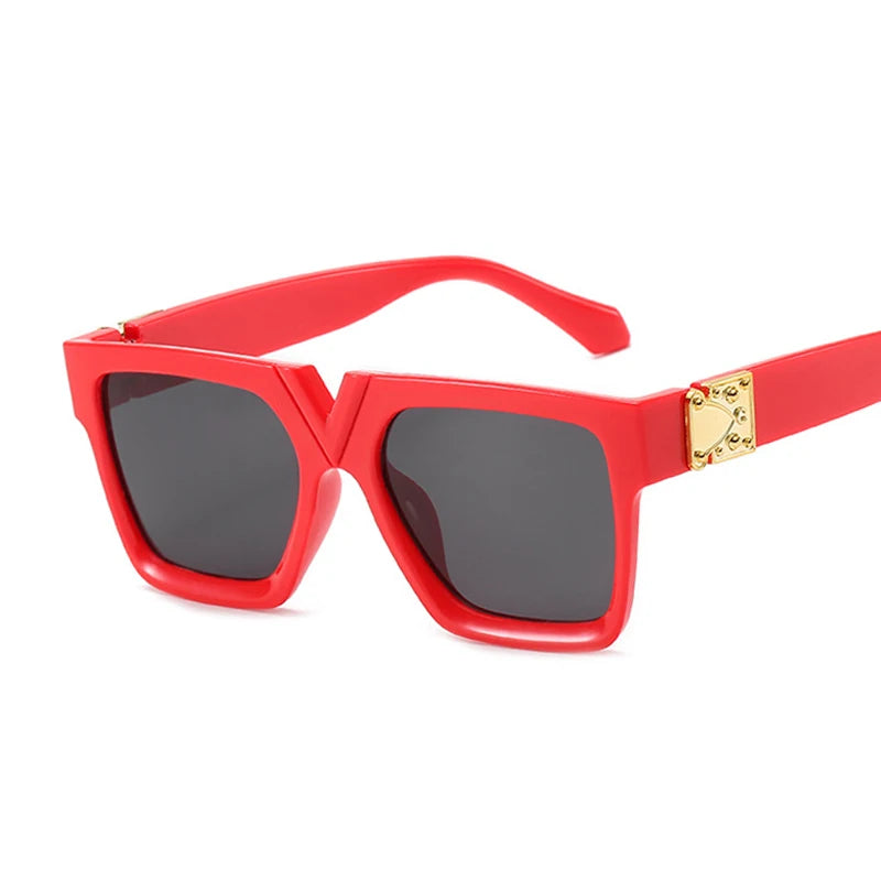 2021 Square Sunglasses Woman Luxury Brand Travel Black Rectangle Sun Glasses Female Fashion Retro Lunette De Soleil Femme