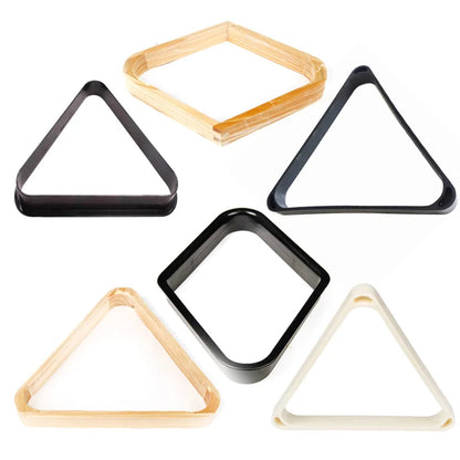 15 Balls Triangle Rack Billiards Snooker 5.25/5.72cm Racks
