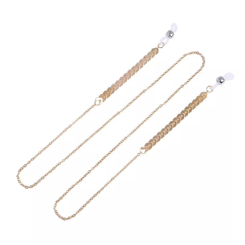 1PCs Women Fashion Pearls Sunglasses Chains Gold Eyeglasses Chains Sunglasses Holder Necklace Eyewear Retainer Accessories