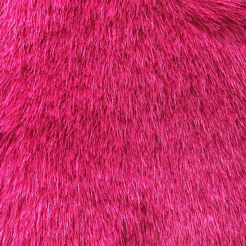 15mm Long Faux Fur 160cm Width Soft Fur Fabric High and Low Faux Mink Clothing Fabrics