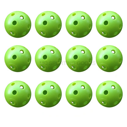 12pcs/Lot Indoor Golf Ball Golf Practice Balls Golf Light Ball Have Hole Golf Training Aids 7 Colors to Choose Drop Shipping New