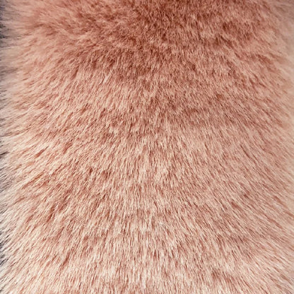 15mm Long Faux Fur 160cm Width Soft Fur Fabric High and Low Faux Mink Clothing Fabrics
