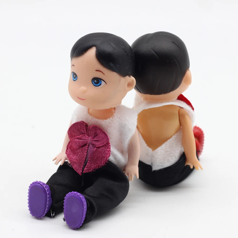 1pc 3.5inch Popular Fashion Dolls Toys Girl Dolls , Super Cute Small Dolls 10cm