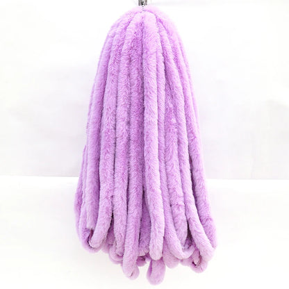 10m/Set Faux Rabbit Fur Ribbon for Trim Clothes Accessory Artificial Fur Strips Coat Hood Hat DIY Fluffy Garment Materialsse