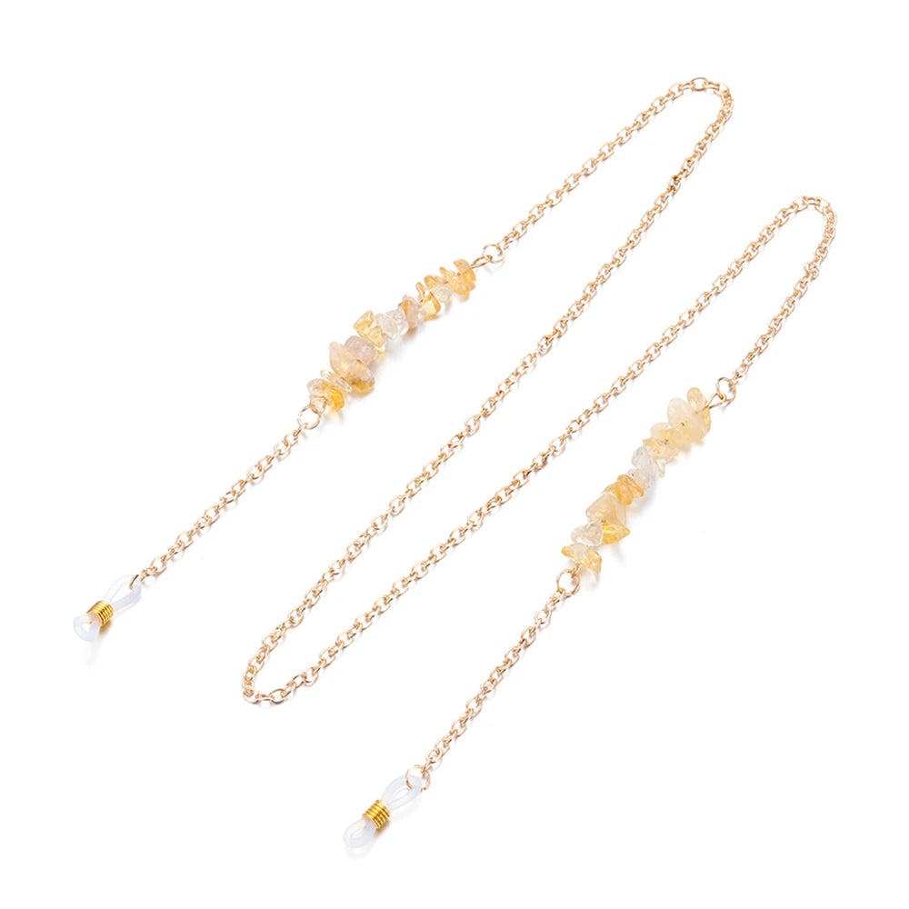 1PCs Women Fashion Pearls Sunglasses Chains Gold Eyeglasses Chains Sunglasses Holder Necklace Eyewear Retainer Accessories
