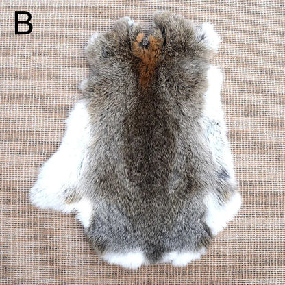 Faux Rabbit Fur White Fur Sale by Whole Piece Fluffy Rabbit Pelts Clothing Accessories Faux Fur for Blanket Carpets